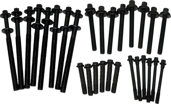 WSM Bolt Kit Black Engine Hardware Replacement Kit 014-900K