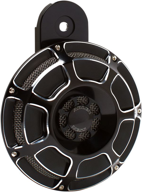 Arlen Ness Billet Horn Aluminum Black For HD FXLRS 1923 ABS 91-24 70-204