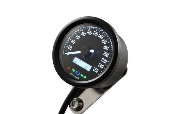 Daytona Accurate Black Meter 0-99.999 km/miles Velona60 Speedometer 88643
