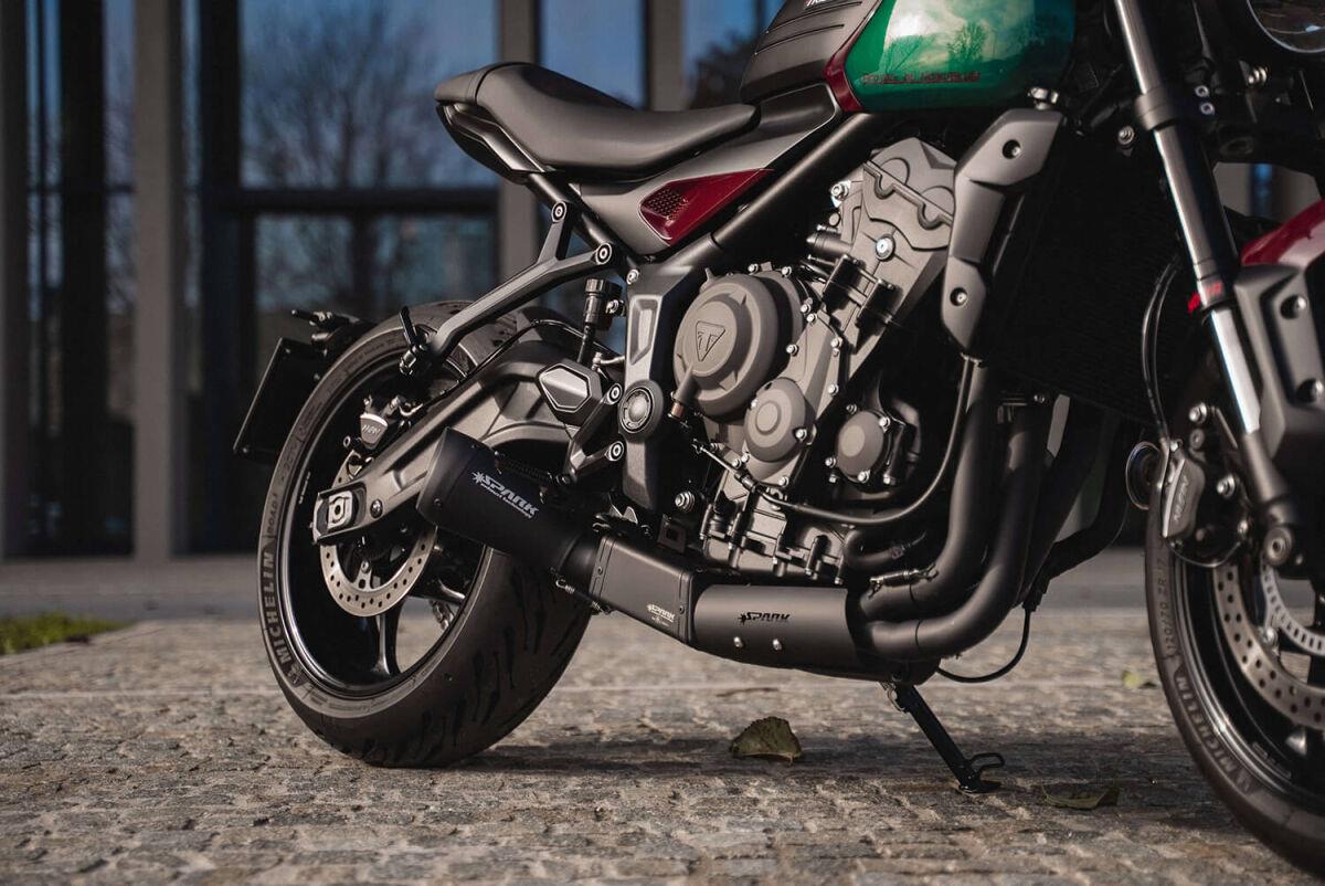 Spark 60'S Silencer Full Exhaust System For Triumph Sport 660 21-25 GTR8819BOM