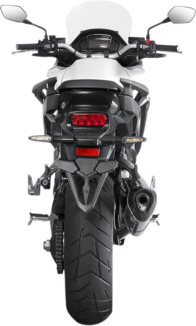 Akrapovic Slip-On Line Muffler TI/CF For Honda VFR 800 14-16 S-H8SO3-HRT