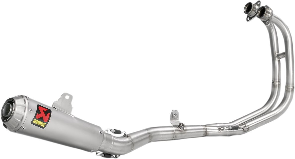 Akrapovic Racing Line Exhaust System Silver SS For Yamaha YZF-R25 15-24 S-Y2R1-CUBSS