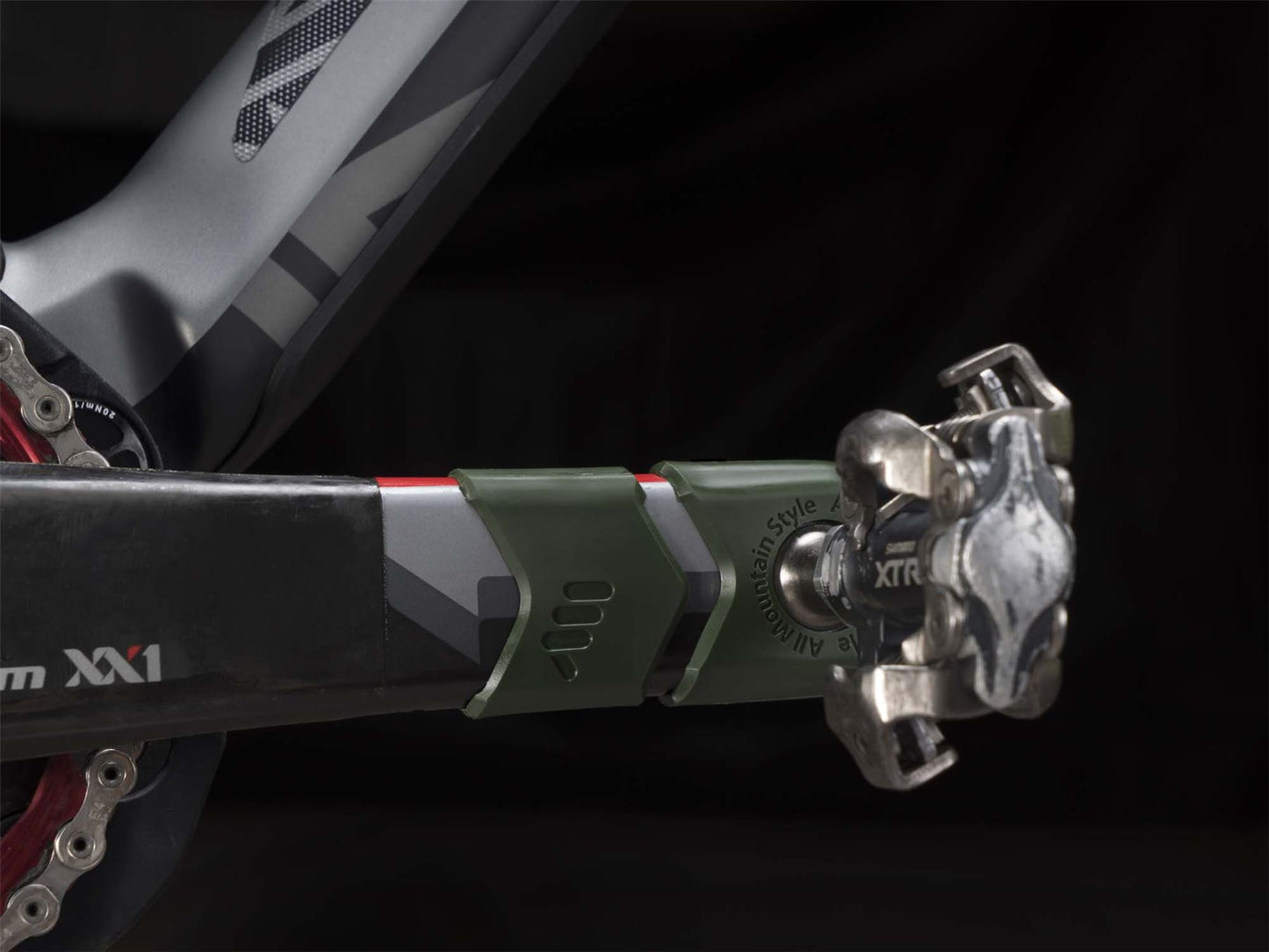 ALL MOUNTAIN STYLE Crank Guard GRN AMSCD1GR