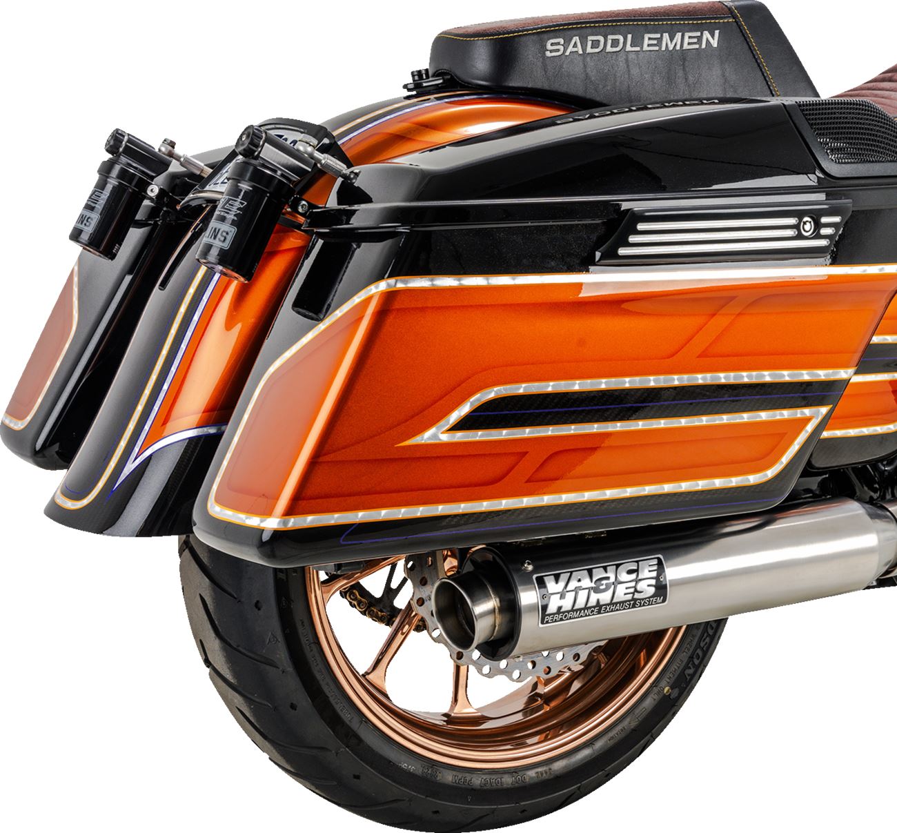 Vance & Hines 2-into-1 Supersport PCX Exhaust System For HD FLHRXS 1868 17-24 27345