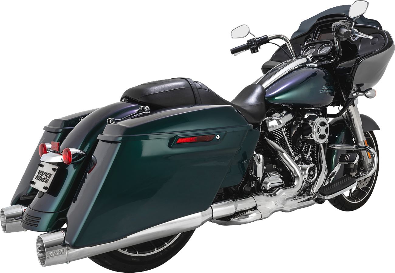 Vance & Hines Blackbird 450 Slip-On Chrome Mufflers For HD FLHRXS 1868 17-24 16792