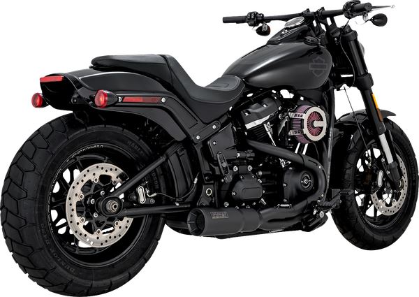 Vance & Hines 2-into-1 Hi-Output Short Exhaust System For HD FXLRS 1923 18-24 47331