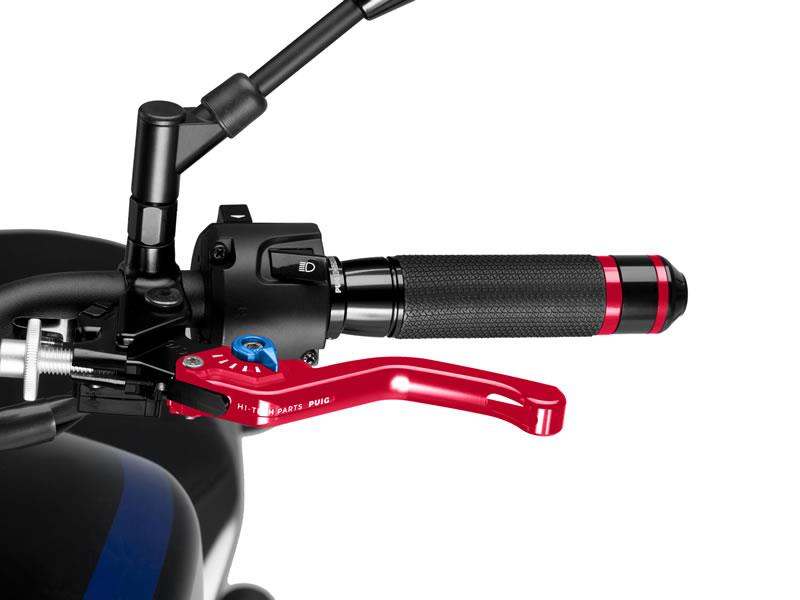 Puig Short V3 Clutch (Red Lever With Blue Selector) Blue 0524G