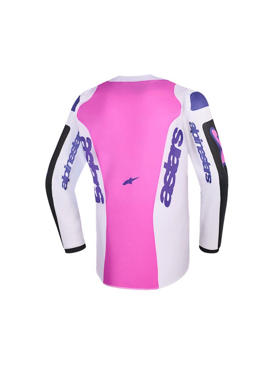 ALPINESTARS Youth Fluid Grid Jersey BLK/GY/PU 2025 Model