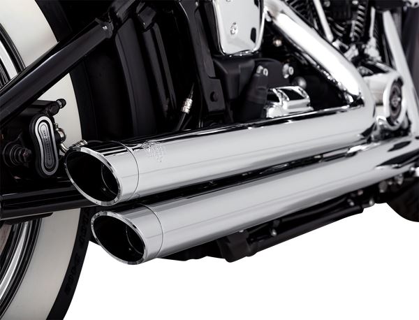 VANCE + HINES Big Shots Staggered 2-into-2 Exhaust System STAG.CHR.ST 17341