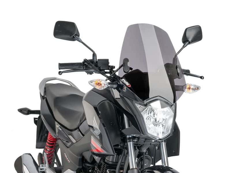 PUIG New Generation Sport Screen Dark Smoke for Honda CB125 F 15-25 7726F