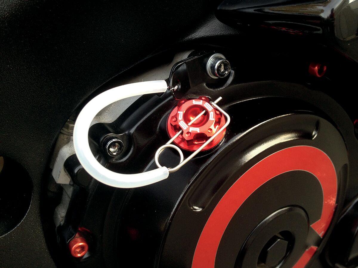 Psr Oil Filler Cap Kit For Suzuki GSX-R 600 1988-2026 Red Anodized 00-01310-24