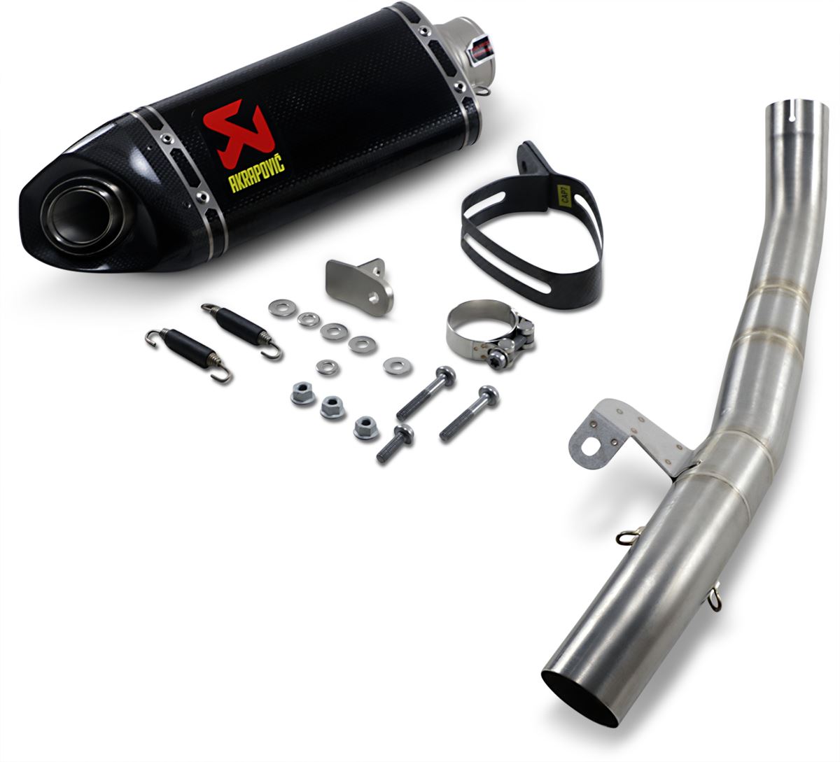 Akrapovic Slip-On Line Muffler CF For Triumph Street Triple 765 RS 17-23 S-T7SO2-APC