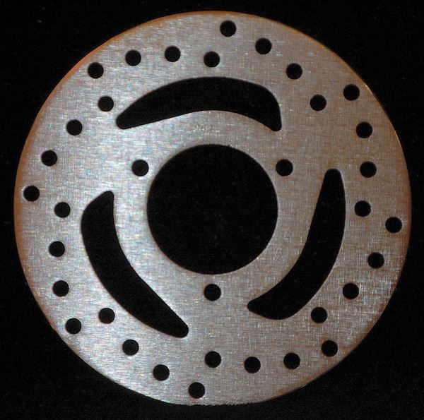 EBC Round D-Series Scooter Brake Rotor For Yamaha YP 125 R 2001-2009 MD962D