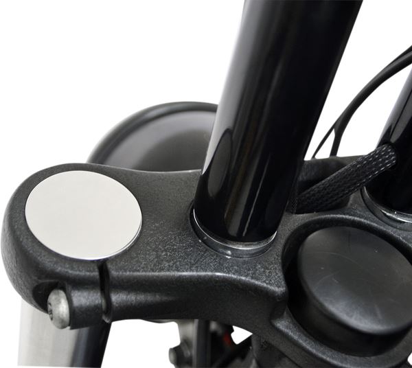 La Choppers Flush-Mount Fork Caps For Harley XL 1200 C 1957-2016 LA-7504-39B
