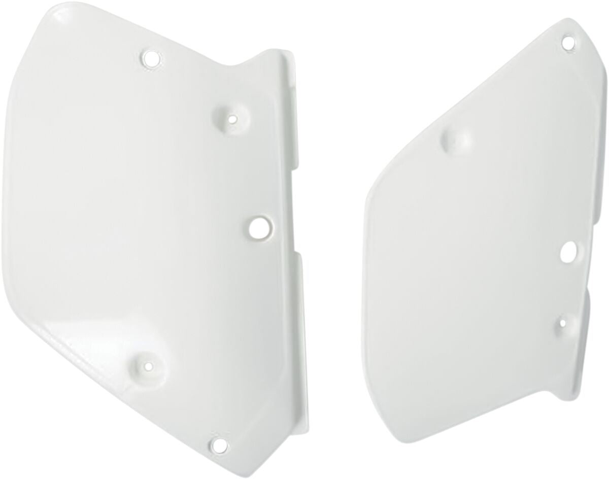 UFO SIDE PANELS YAMAHA YZ125/250/360 WHITE YA02814-046