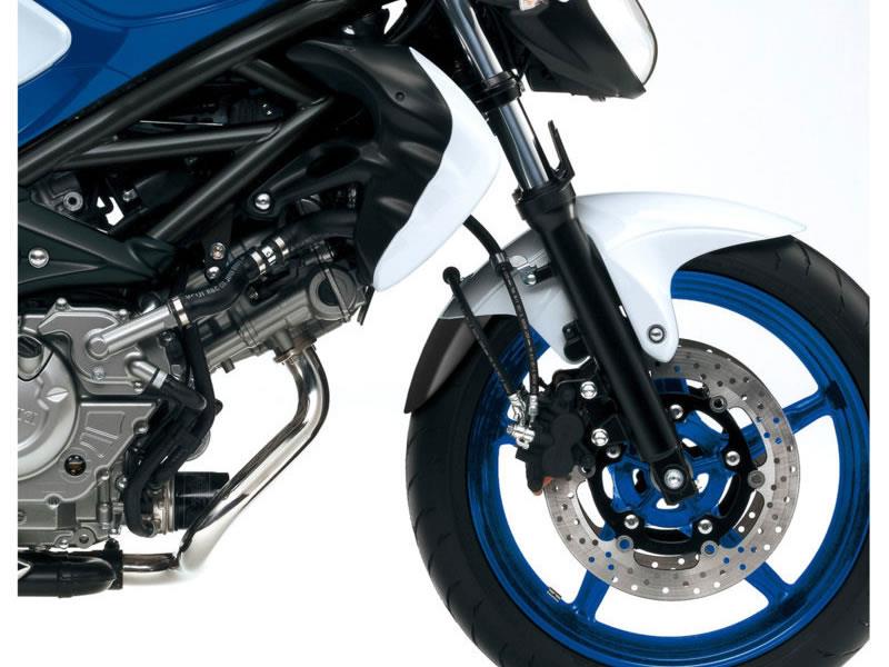 PUIG Front Fender Extender Black for Suzuki Gladius SFV 650 09-15 9832N
