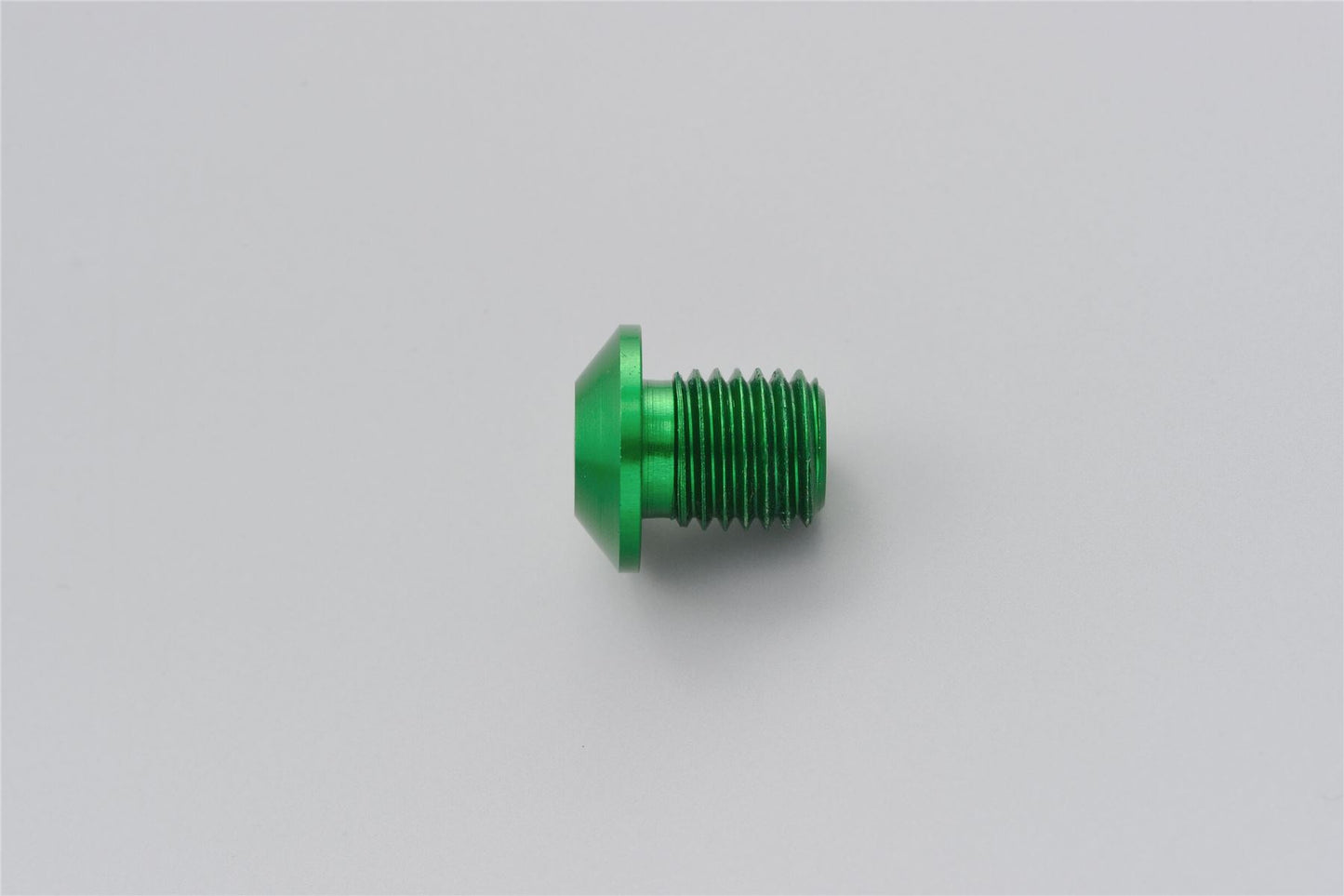 Daytona Mirror Plug Bolt Green M10 x 1.25 Right CNC Aluminum Hole Plug 99800