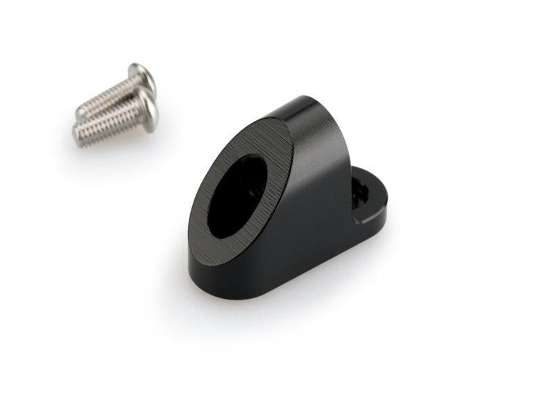 PUIG Rearview Mirror Adaptor Black for Yamaha XJ6 Diversion/YZF R1 09-16 9577N
