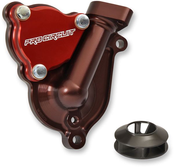 Pro Circuit Water Pump Cover with Impeller For Kawasaki KX 250 F 17-20 WPK17250