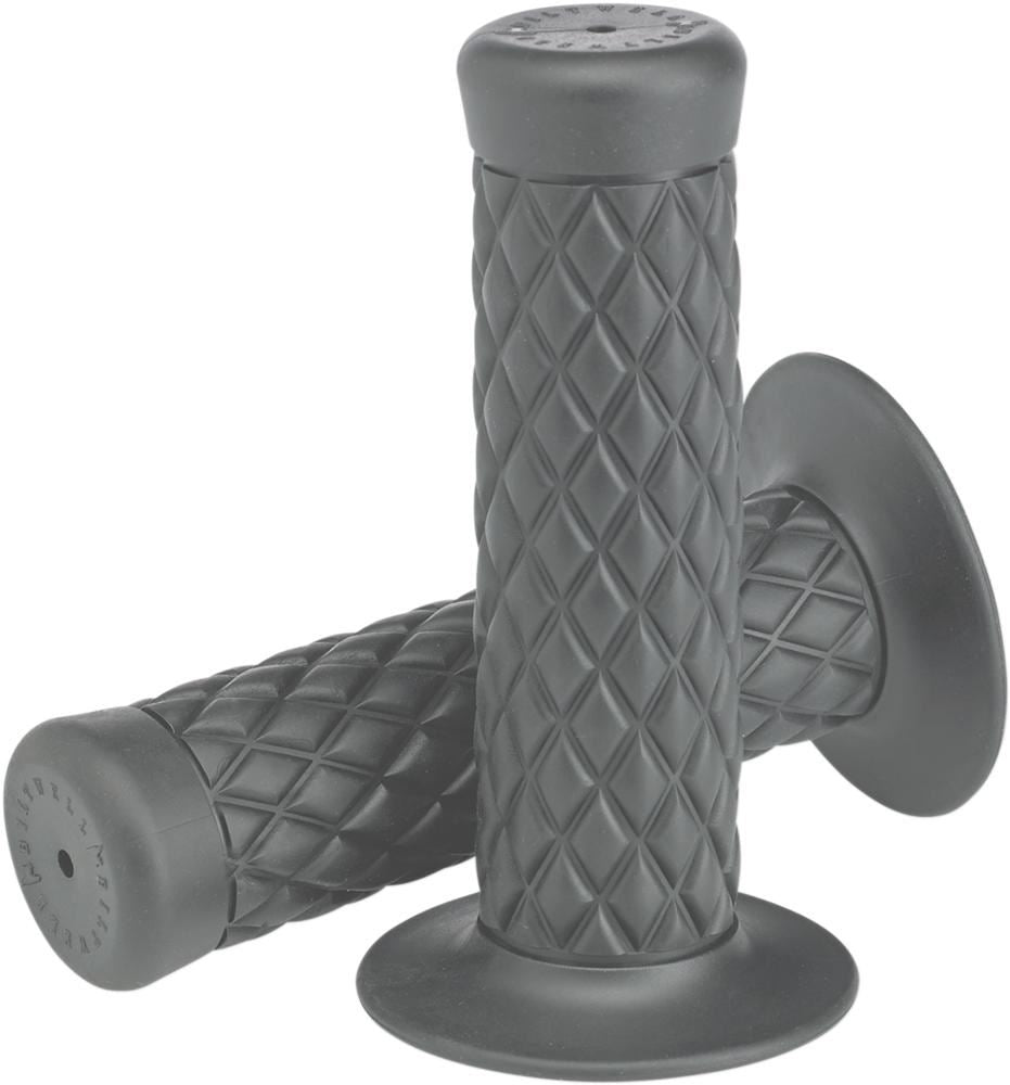 Biltwell Thruster 1″ Grips Kraton Rubber Grey To Fit Harley V-Twin