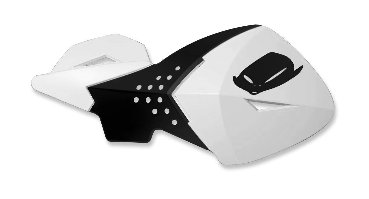 UFO REPLACEMENT PLASTIC FOR ESCALADE HANDGUARDS WHITE/BLACK PM01647-041