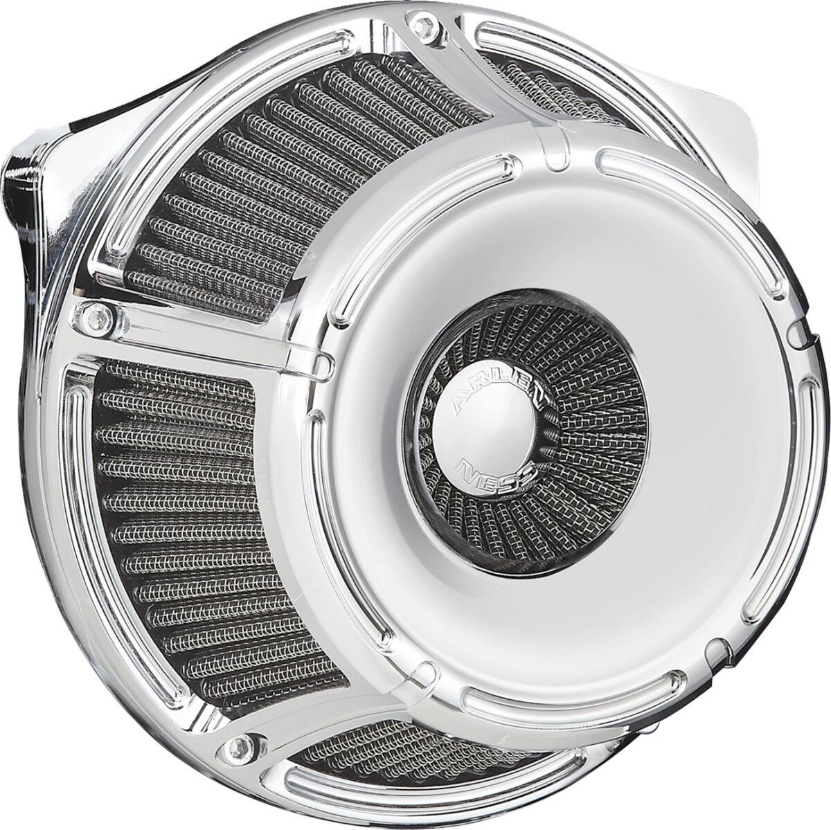 Arlen Ness Inverted Series Air Cleaner Kit For Harley FLHX 1977 23-25 Chrome Finish 600-232