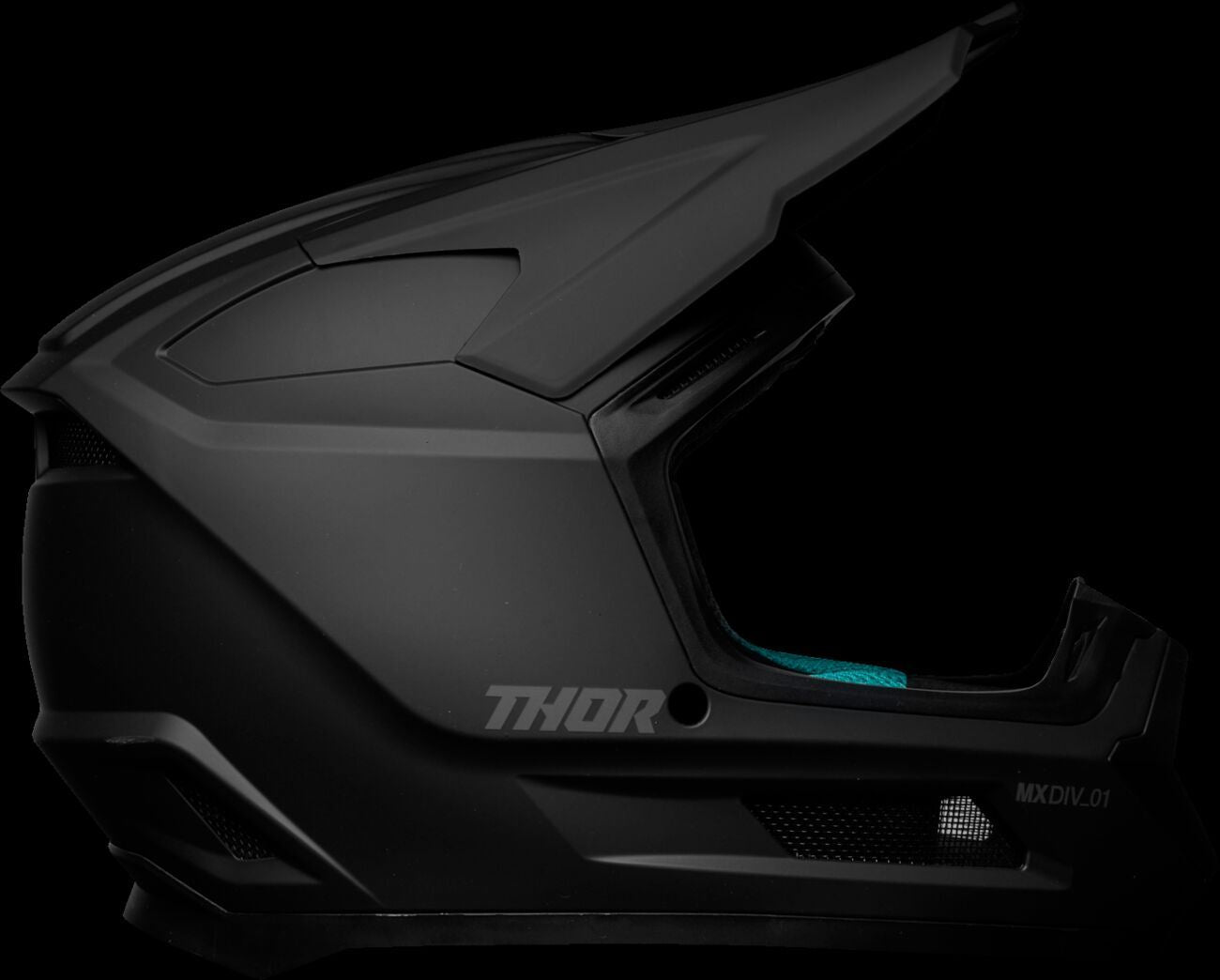THOR Youth Fleet Blackout Helmet 2025 Model