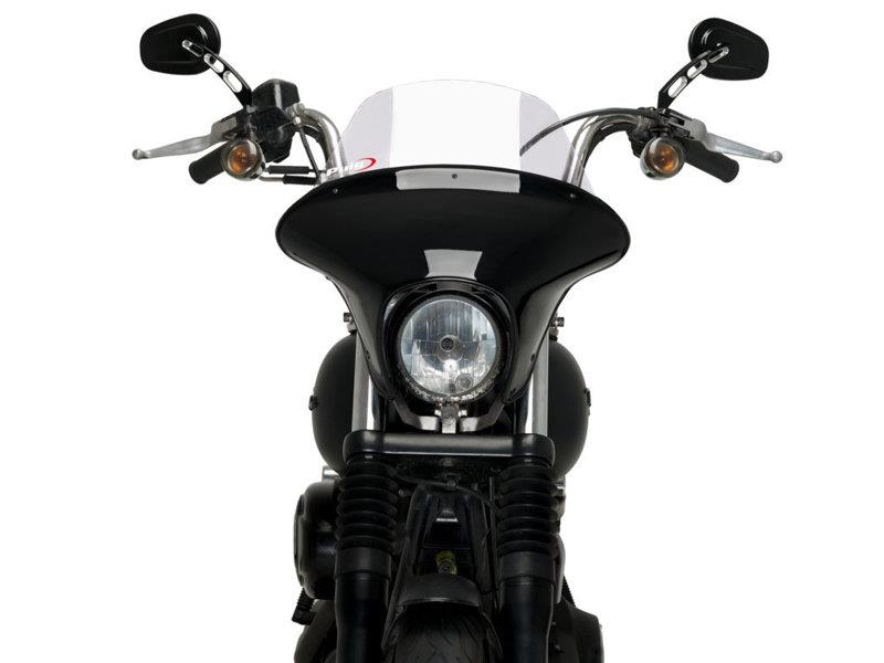 PUIG Batwing Touring Screen Light Smoke for Harley Davidson Dyna Street Bob FXDB 06-17 21050H