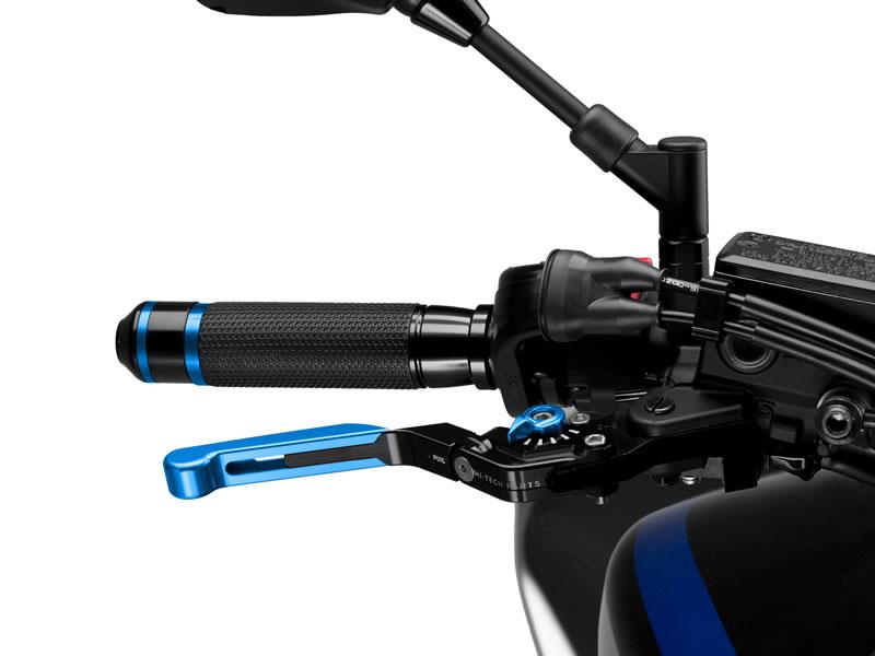 Puig Extendable Folding V3 Brake (Blue Extender With Blue Selector) Blue 20375H