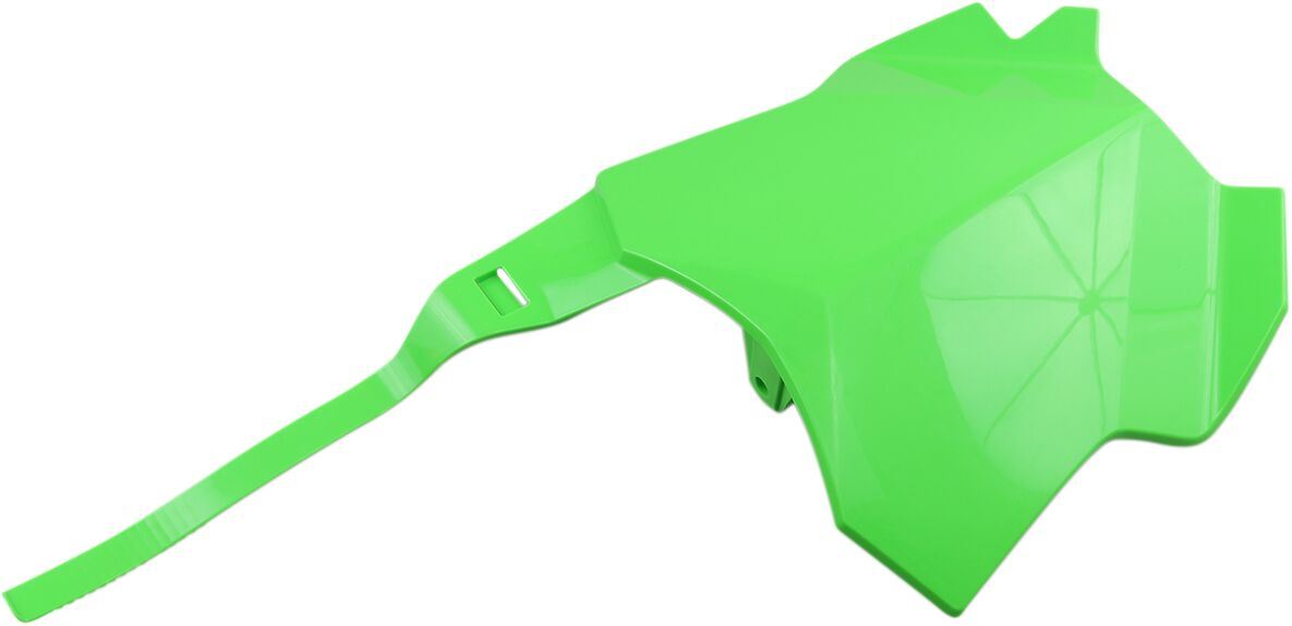 UFO FRONT NUMBER PLATE KAWASAKI KXF250/450 KX-GREEN KA04738-026