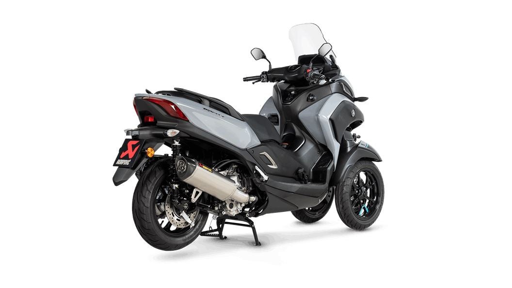 Akrapovic Slip-On Line Muffler Scooter SS/CF For Yamaha MW 300 ABS 21-24 S-Y3SO3-HRSS