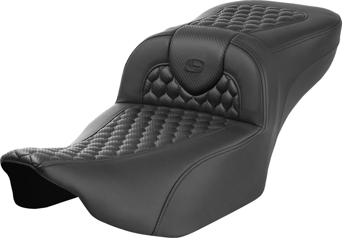 Saddlemen Roadsofa Saddlehyde Seat Extended Reach Without Backrest For Harley Davidson FLTRXSE 1977 ABS 23-24 823-07-19000