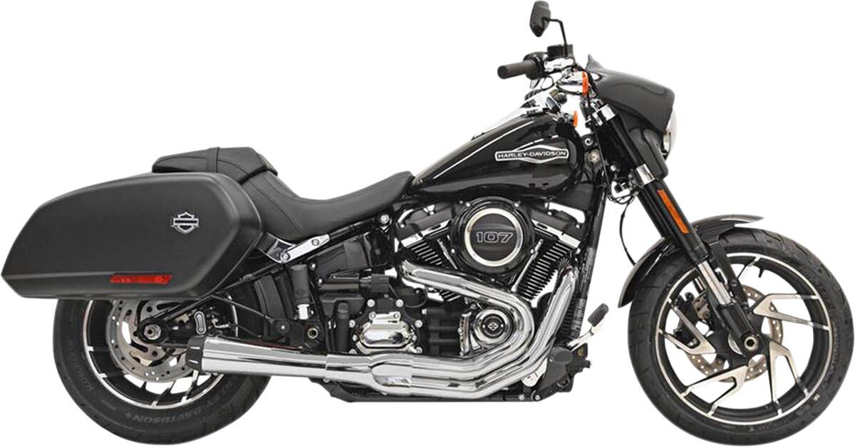 Bassani Xhaust Road Rage Exhaust System Harley Davidson FLSB 1750 18-24 1S82R