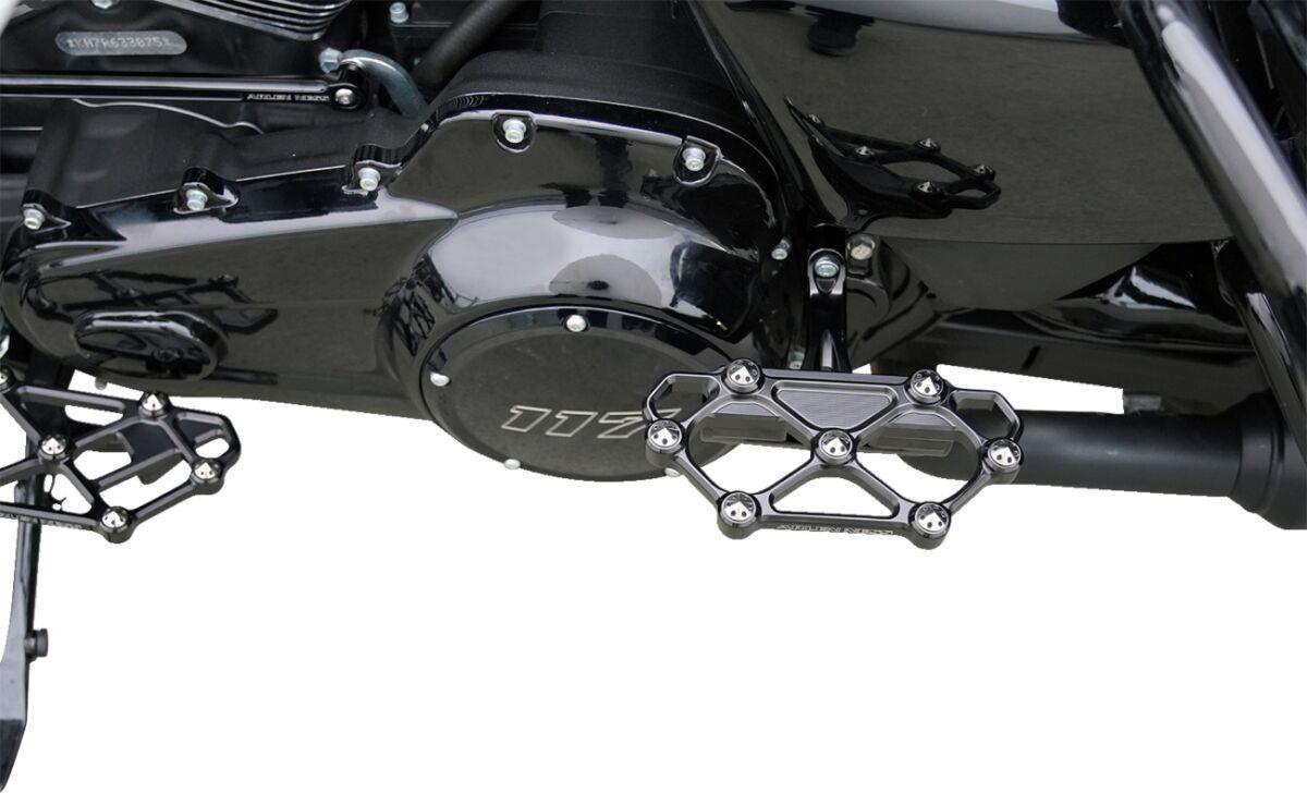 Arlen Ness Diamond Floorboards For Harley FLHRXS 1868 1983-2024 Black Pair 410-058