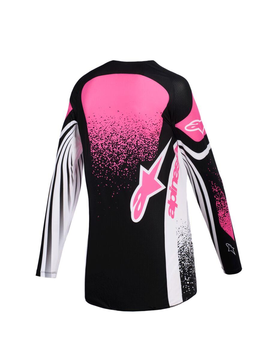 ALPINESTARS Stella Techstar Nomur Jersey BLK/WH/FUCHSIA 2025 Model