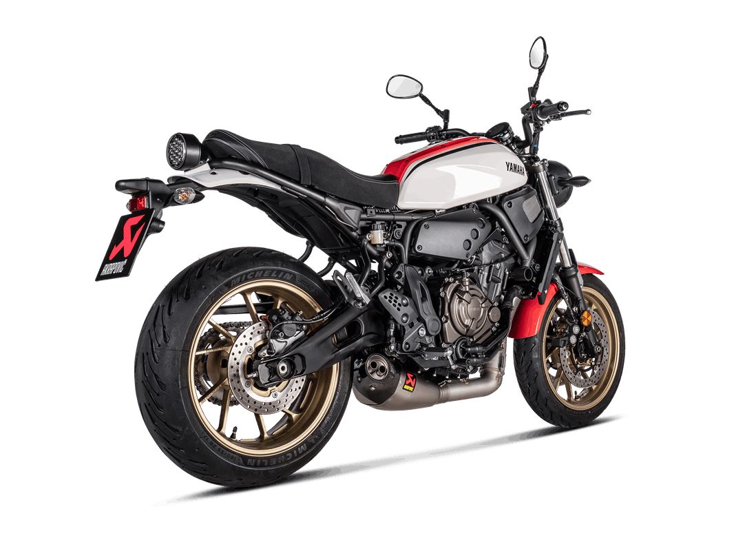Akrapovic Racing Line Exhaust System TI/CF For Yamaha MT-07 2024 S-Y7R8-HEGEHT/1