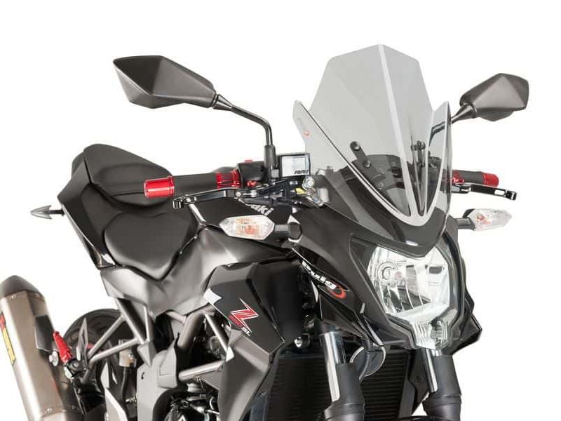 PUIG New Generation Sport Screen Green for Kawasaki Z250 SL 15-16 7656V