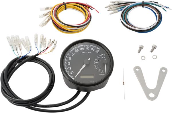 Daytona Velona-W 200/9000 Black Blue White ODO 0-99.999 km/miles Speedometer 89364