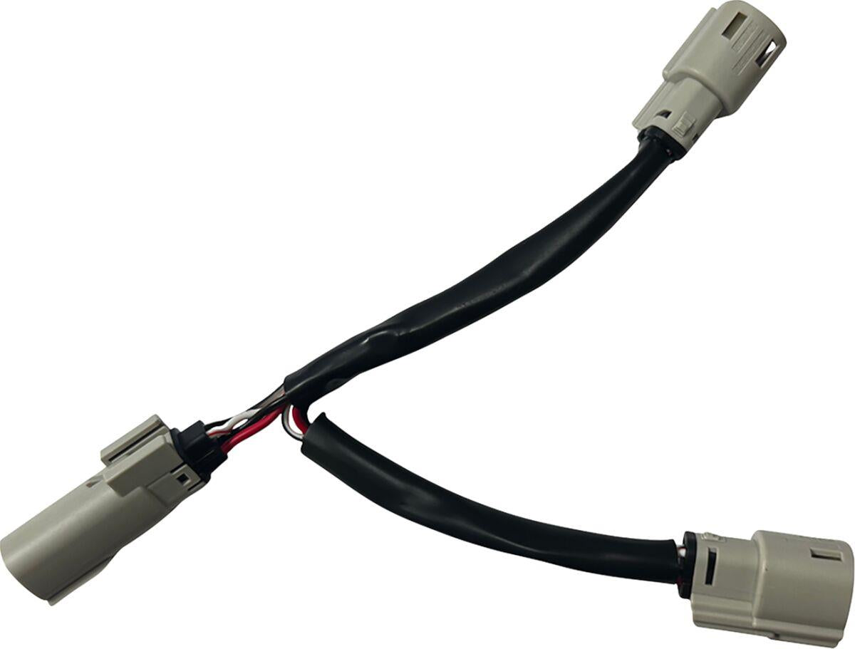 Custom Dynamics Dual-Accessory Cable For Harley FLFBS 1923 2025 Black CD-25ST-Y