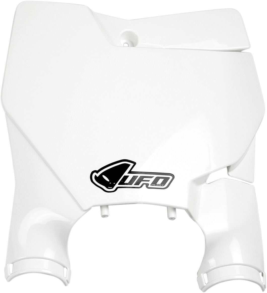 UFO STADIUM FRONT NUMBER PLATE KTM SX/SX-F WHITE KT04080-047