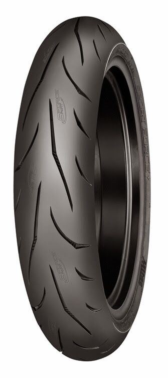 MITAS Sport Force+ 100/80-17 52S TL/TT E D I F Motorcycle Tyre