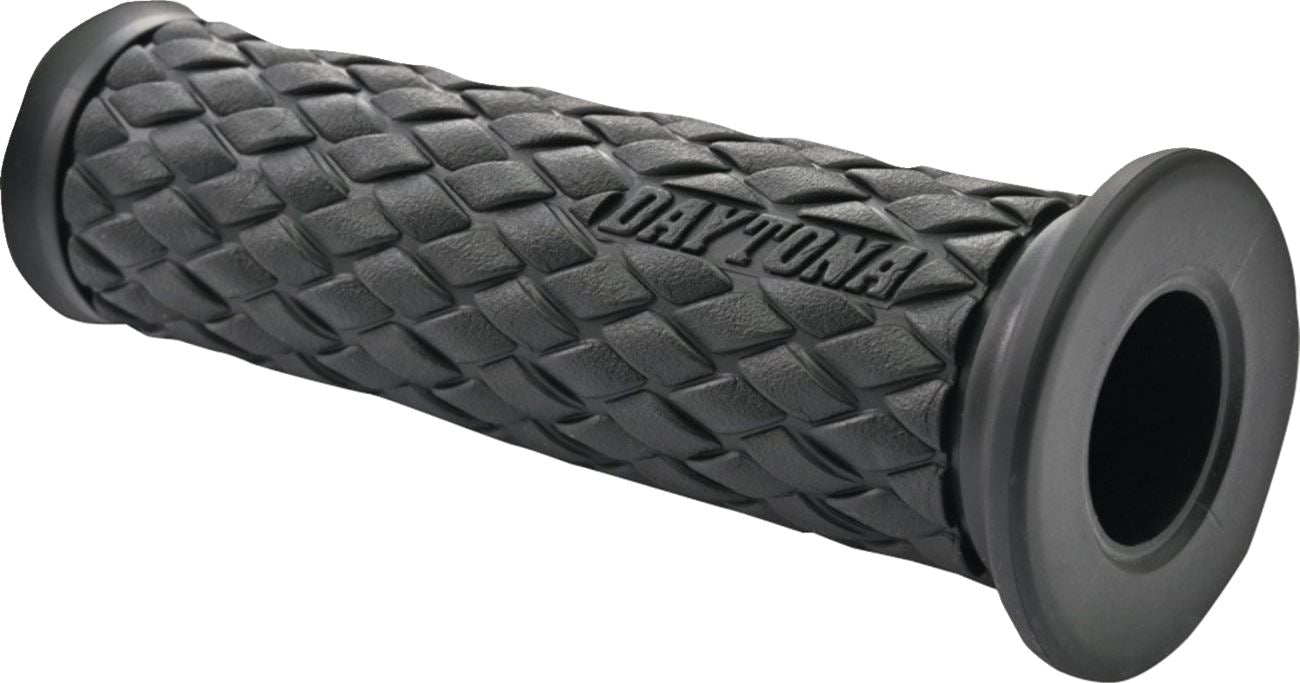 Daytona GRIPPYGRIP GGD-Knit Grips Black Open Ends 7/8 Handlebar Pair 33432