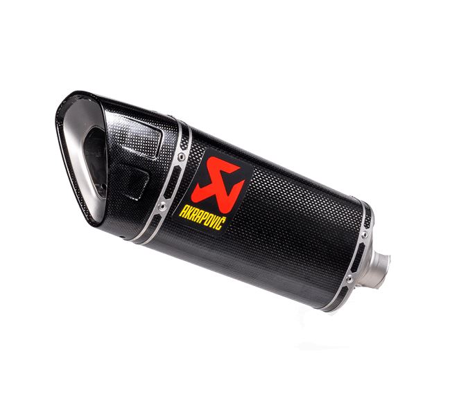Akrapovic Replacement Exhaust Muffler CF Black For Aprilia RS 660 20-24 M-APL00802C