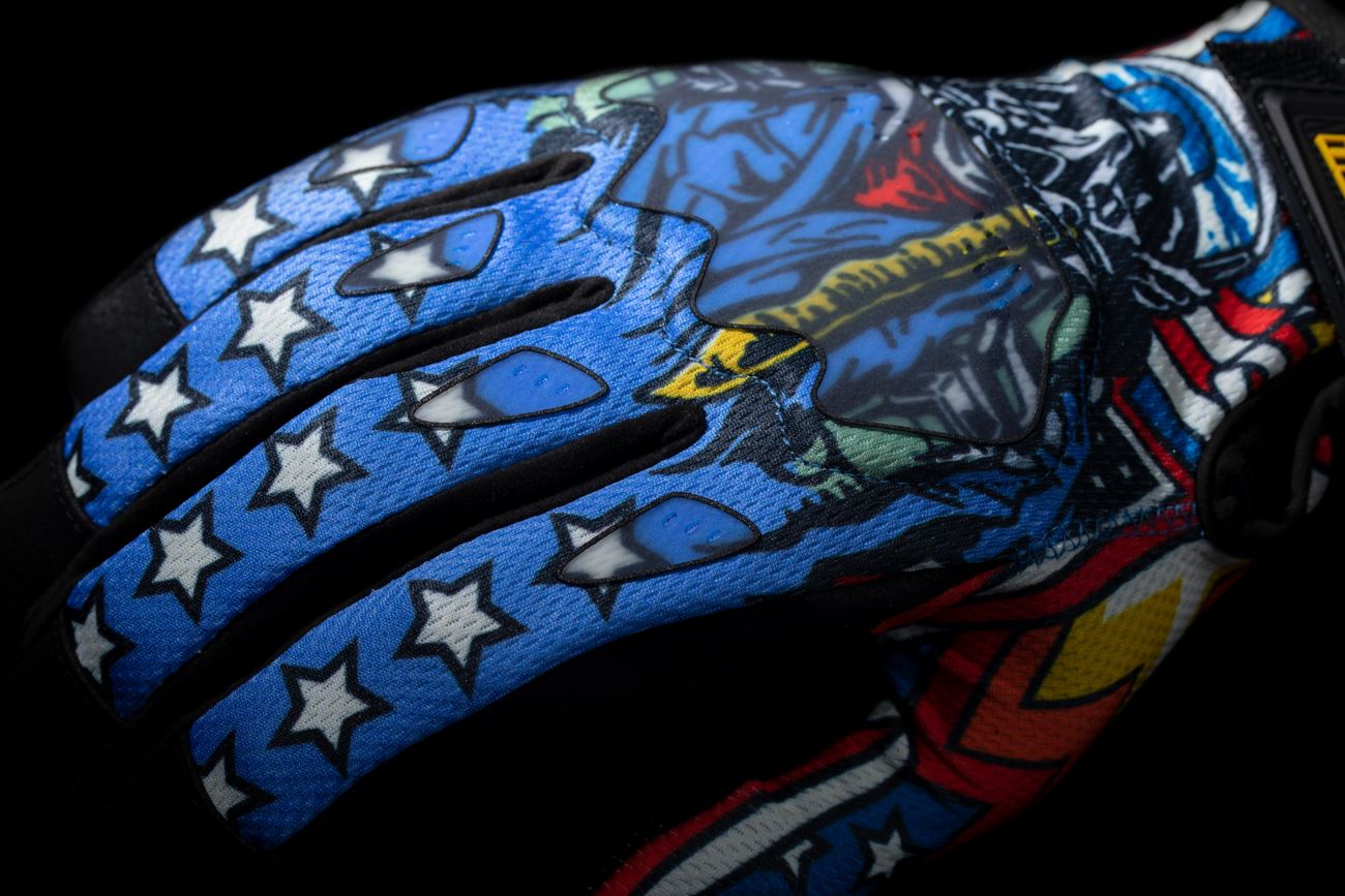 ICON Hooligan™ Flyboy CE Motorcycle Gloves 2024 Model