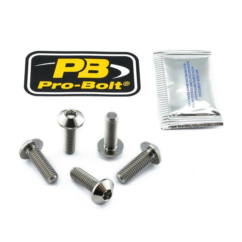 Pro Bolt Brake Rotor Mounting Bolt Kit For Yamaha MT-03 2008-2022 TI5DISCYAM