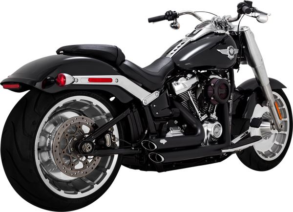 Vance & Hines Shortshots Staggered Exhaust System For Harley Davidson FXBR 1923 18-24 47335