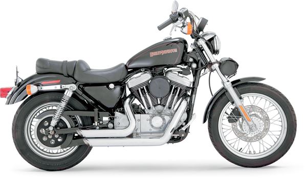 Vance & Hines Shortshots Staggered Exhaust System For HD XL 883 C 99-03 17223