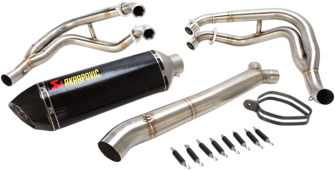 Akrapovic Racing Line Exhaust System CF For Suzuki GSX 1300 R 08-17 S-S13R2-RC