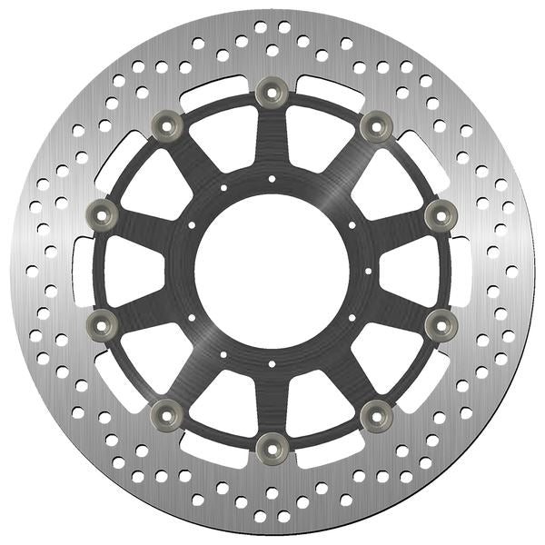 Sbs Stainless Steel Brake Rotor For Honda CB 1000 R 2017 Black Silver 5300A