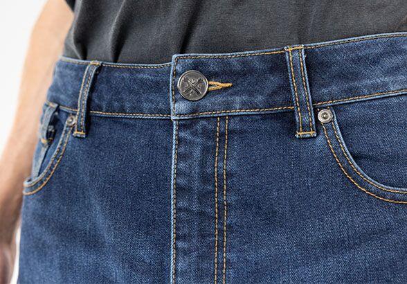 JOHN DOE Chester Mono Loose Fit Riding Pants BLUE 2025 Model